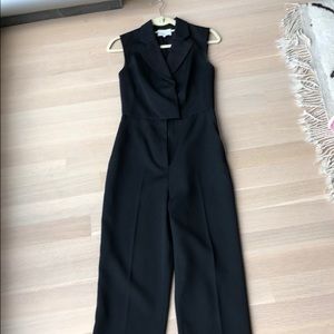 3.1 Philip Lim Black Tuxedo Jumpsuit